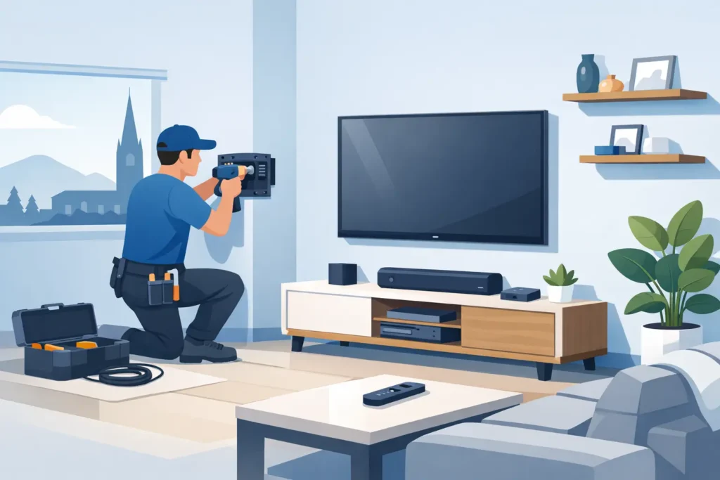 TV Mounting Christchurch: A Safer, Cleaner Setup